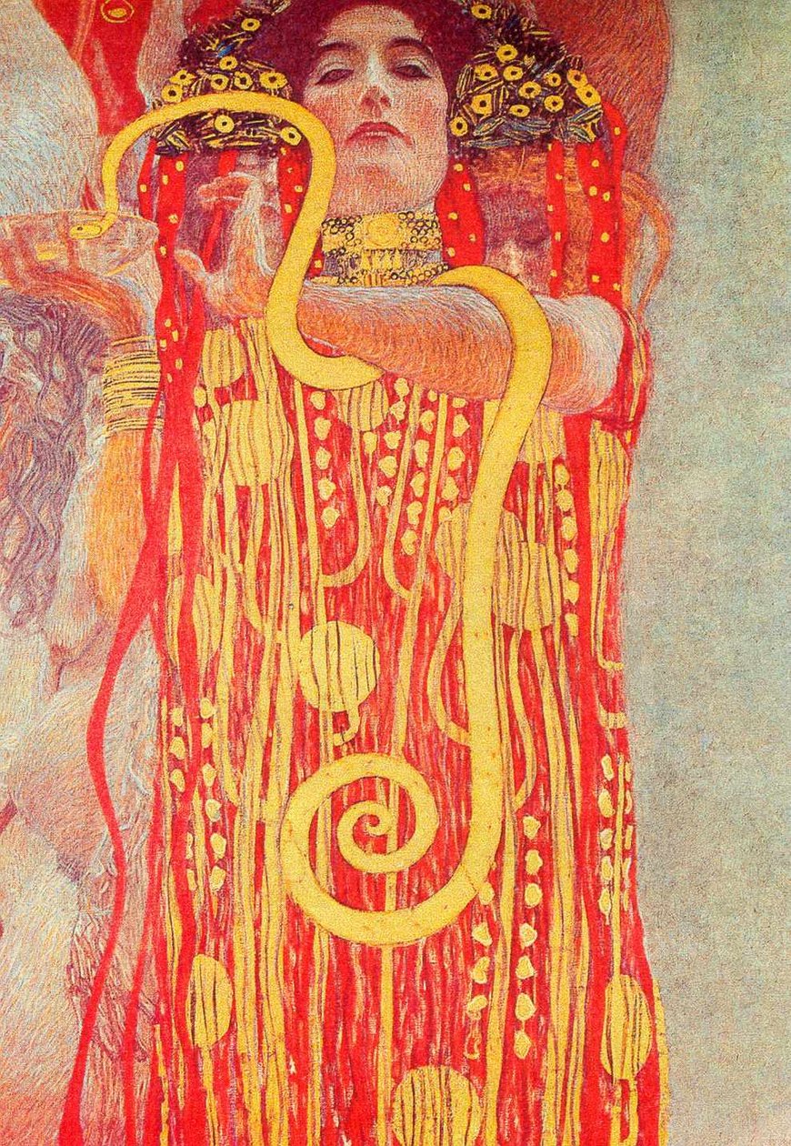 Medizin av Gustav Klimt