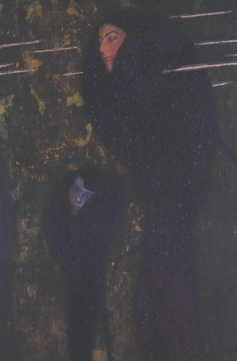 Nixen (Silberfische) av Gustav Klimt