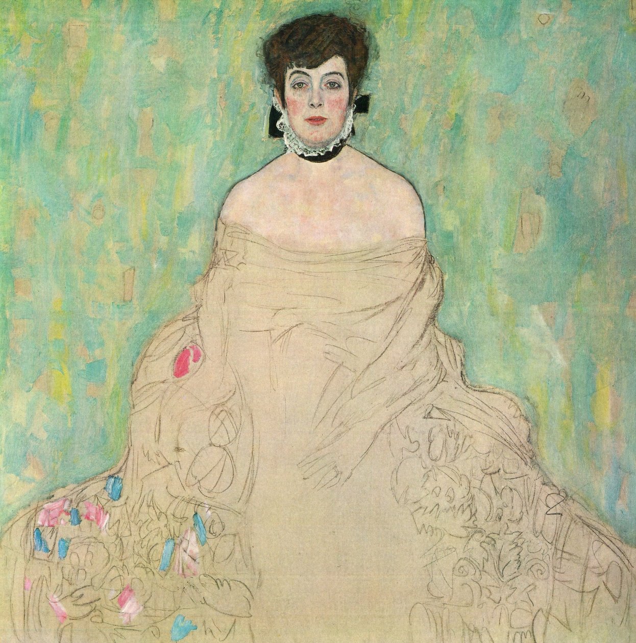 Portrait of Amalie Zuckerlandl av Gustav Klimt
