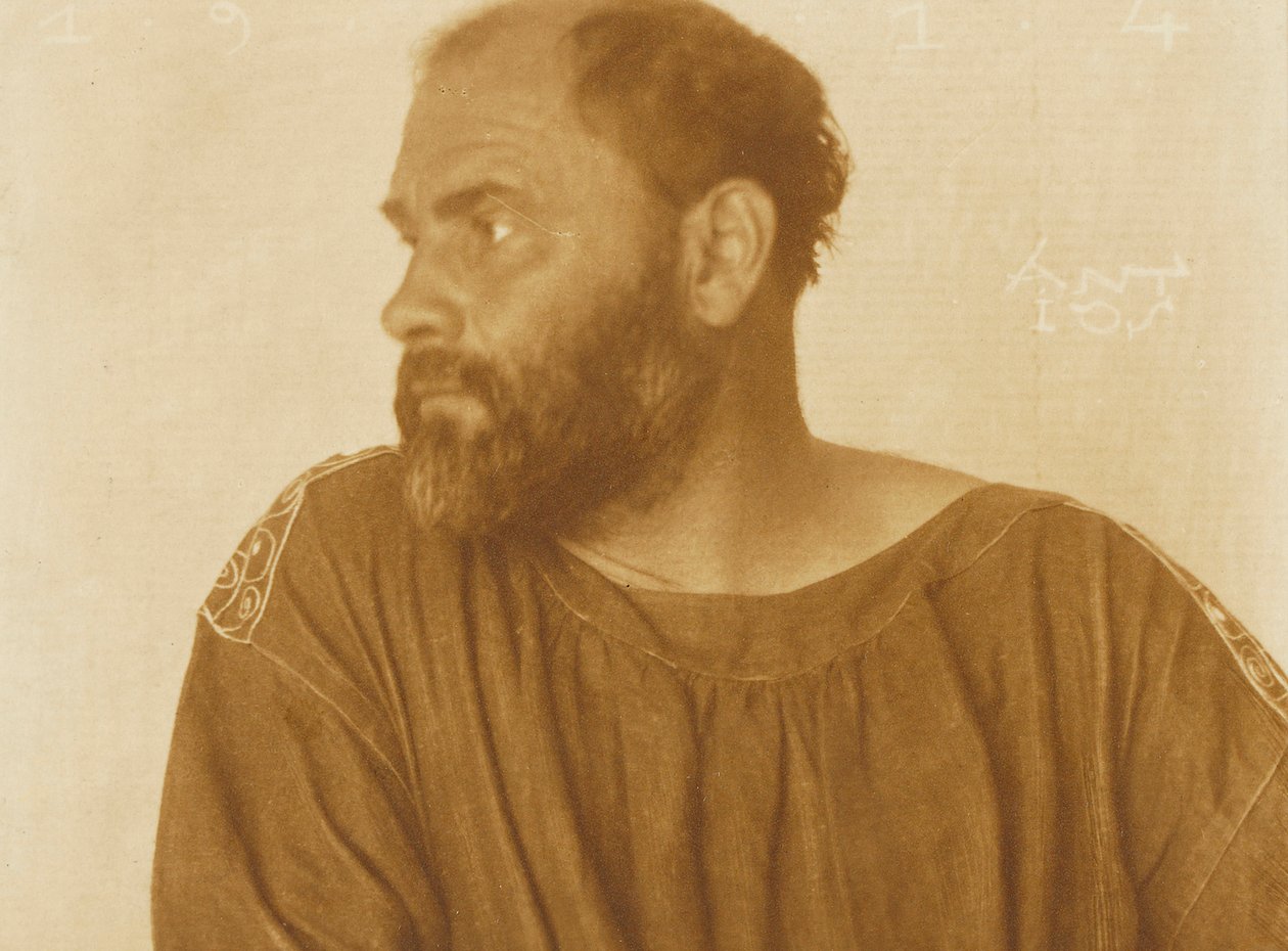 Pressefoto av Gustav Klimt