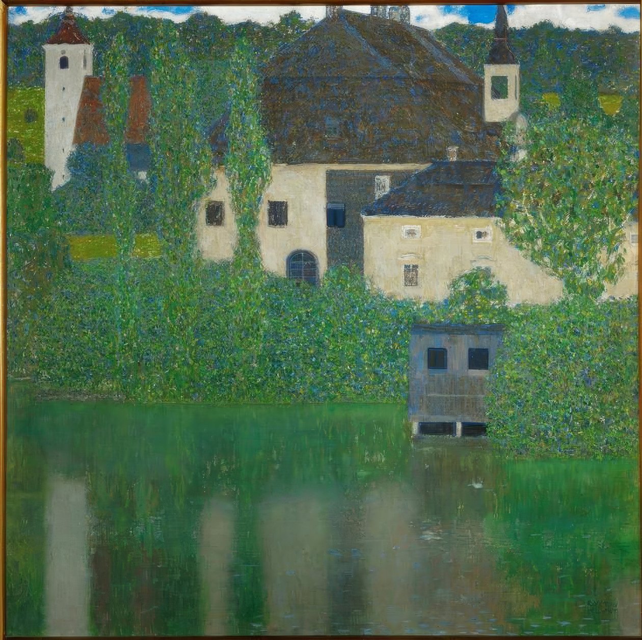 Schloss Kammer am Attersee I av Gustav Klimt