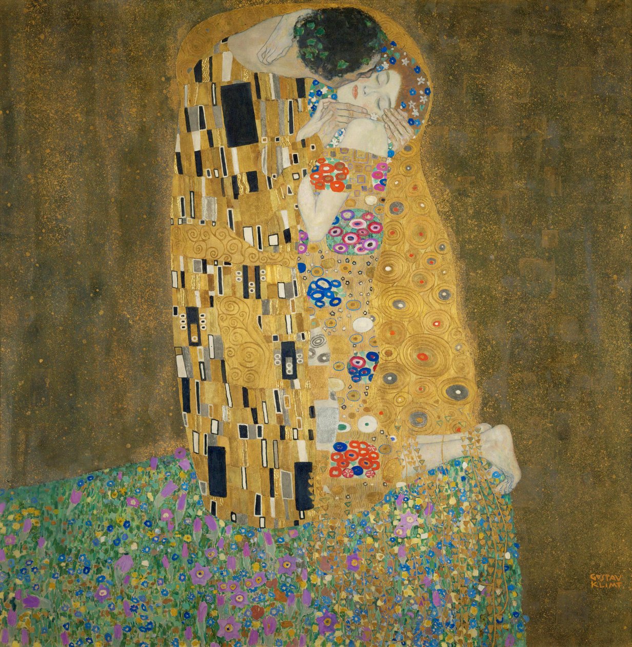 Der Kuss av Gustav Klimt