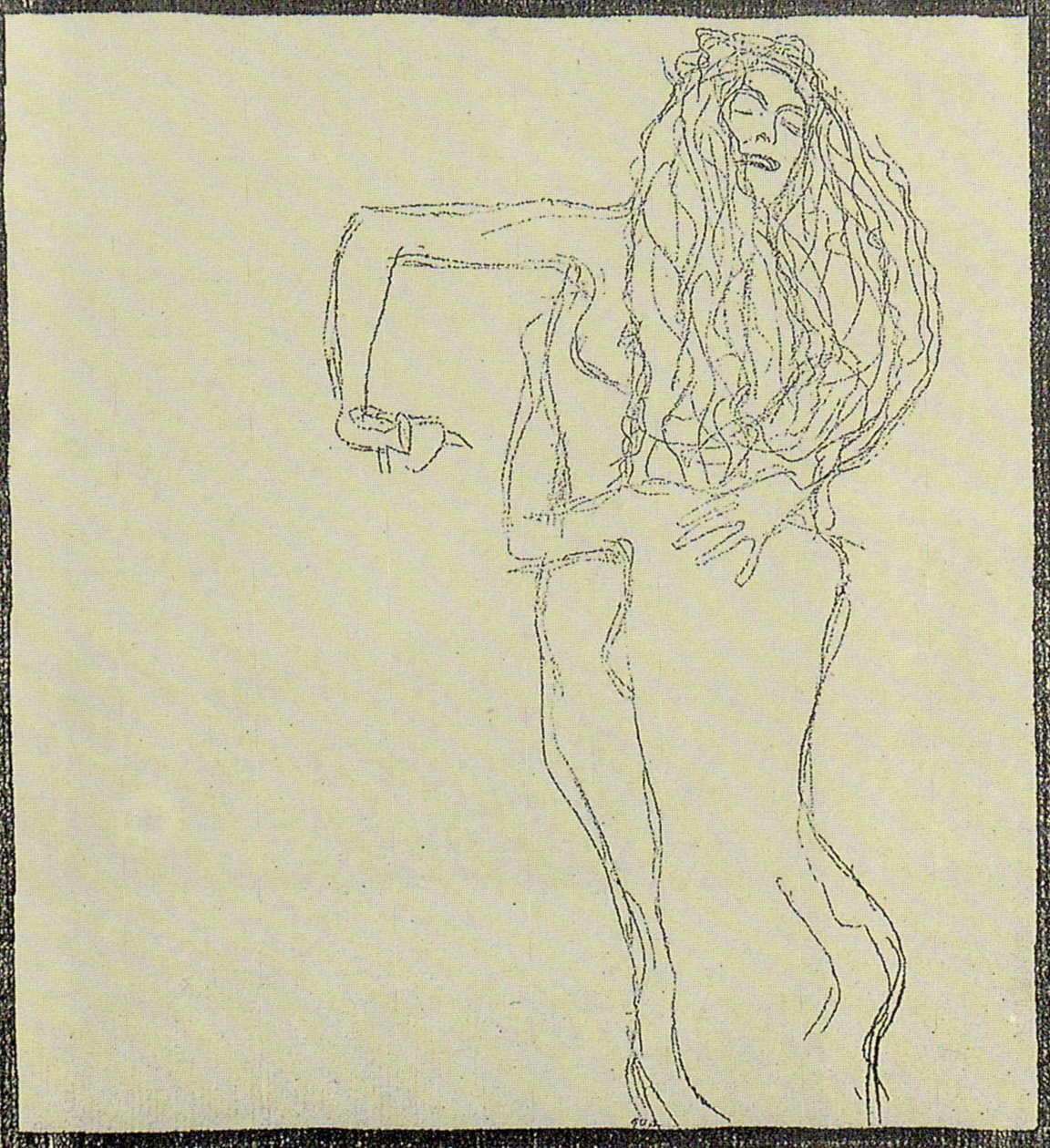 Wasserschlangen av Gustav Klimt