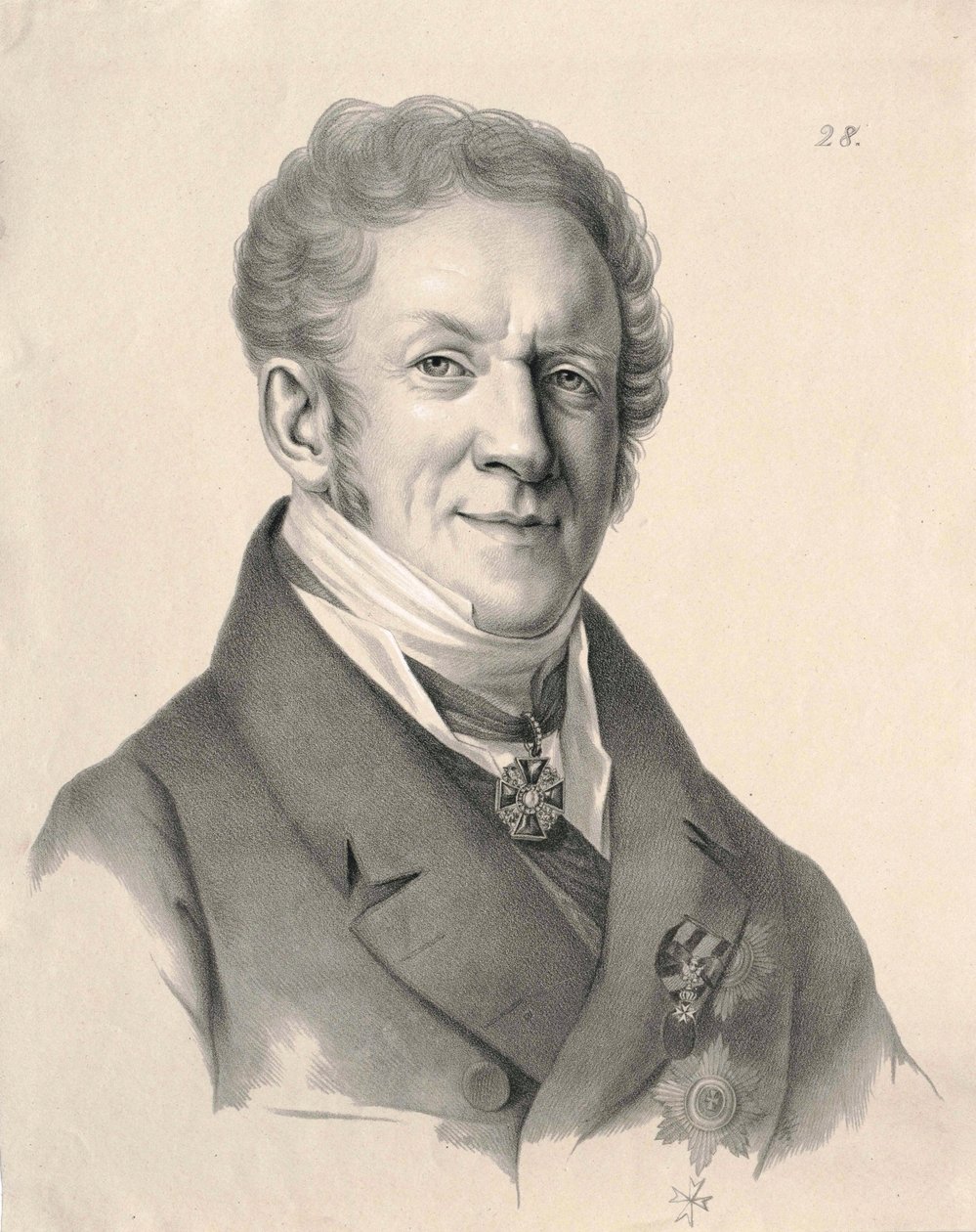 Balthasar Campenhausen (gravyr från 1820-talet) av Gustav Adolf Hippius