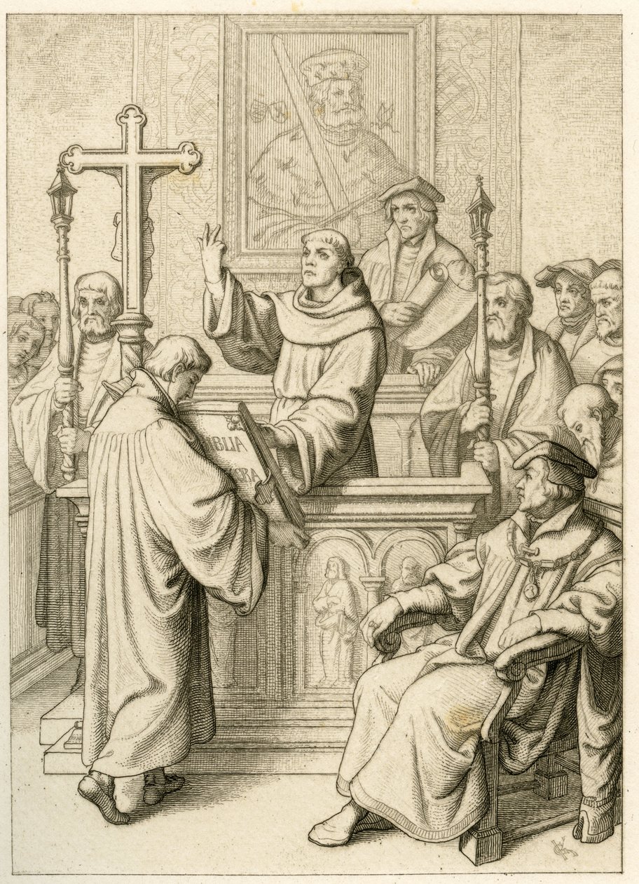 Martin Luther är doktor i Bibeln av Gustav Ferdinand Leopold Konig