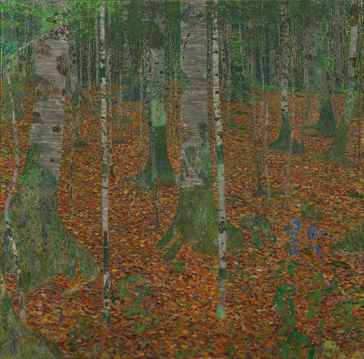 Björkskog, 1903. av Gustav Klimt