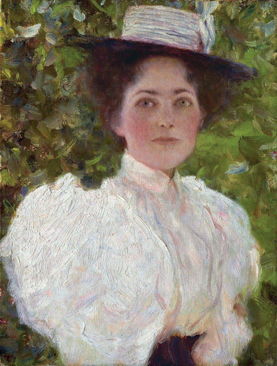 Girl in the Foliage, ca 1908 (olja på duk) av Gustav Klimt