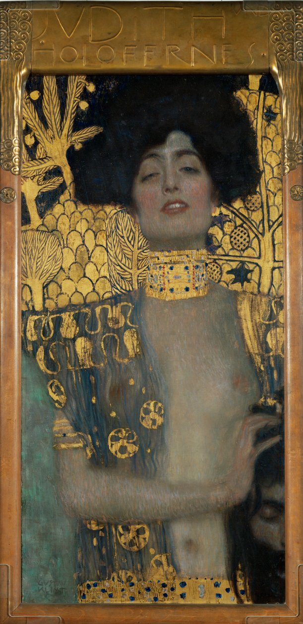 Judit med Holofernes huvud av Gustav Klimt