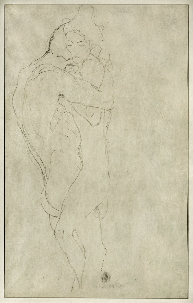 Älskare av Gustav Klimt