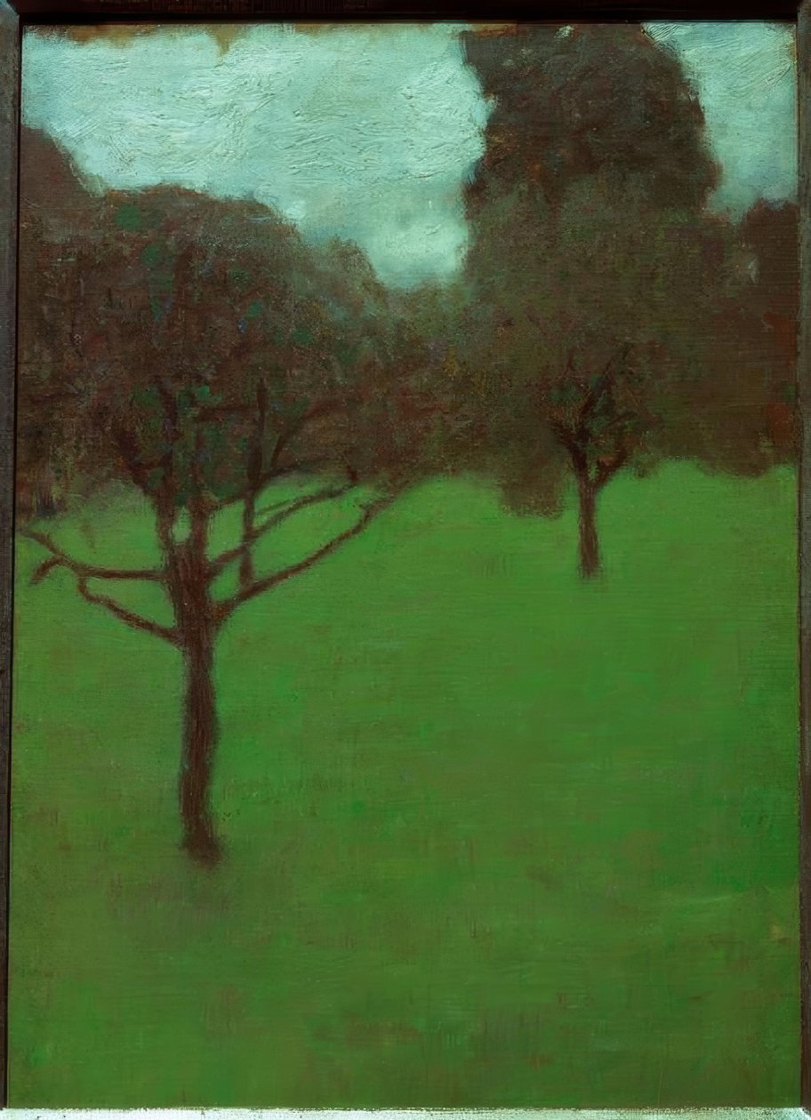 Fruktträdgård av Gustav Klimt