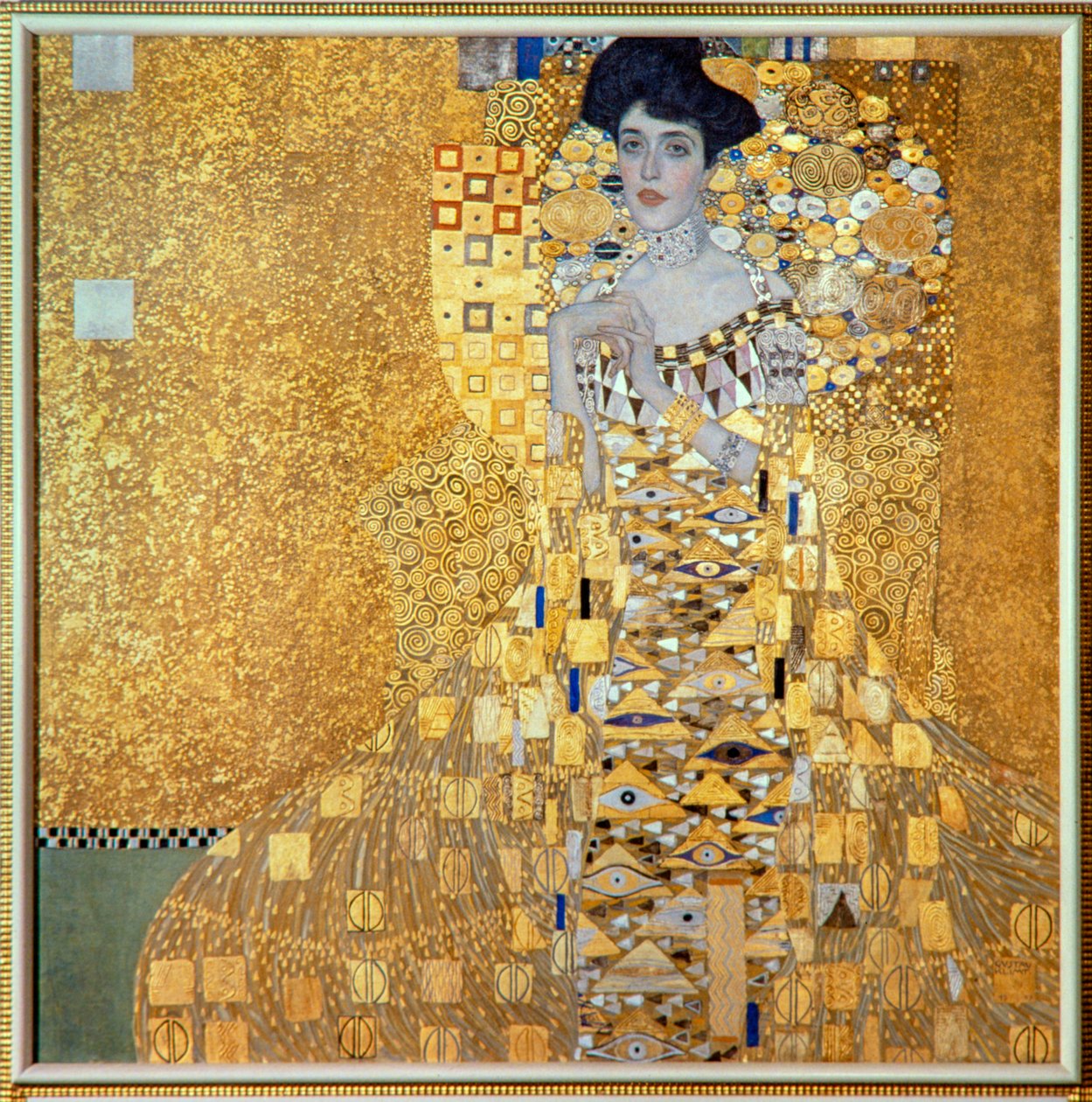 Porträtt av Adele Bloch-Bauer av Gustav Klimt