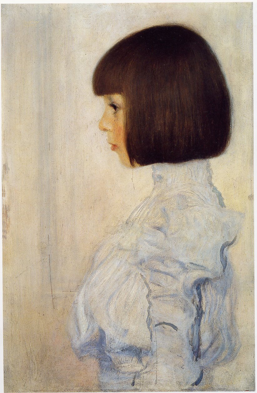 Porträtt av Helene Klimt av Gustav Klimt