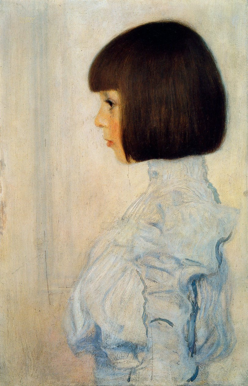 Porträtt av Helene Klimt, 1898 av Gustav Klimt