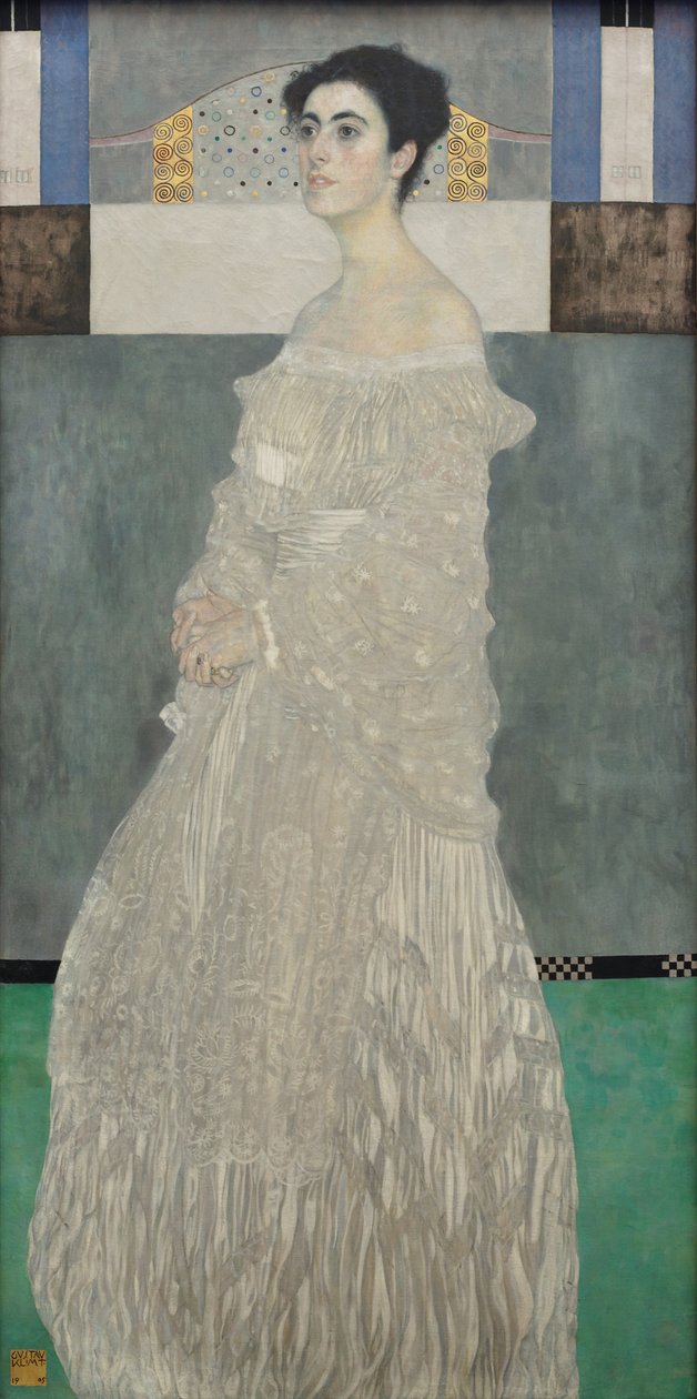 Porträtt av Margaret Stonborough-Wittgenstein av Gustav Klimt