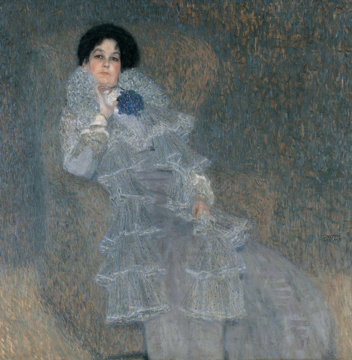 Porträtt av Marie Henneberg av Gustav Klimt