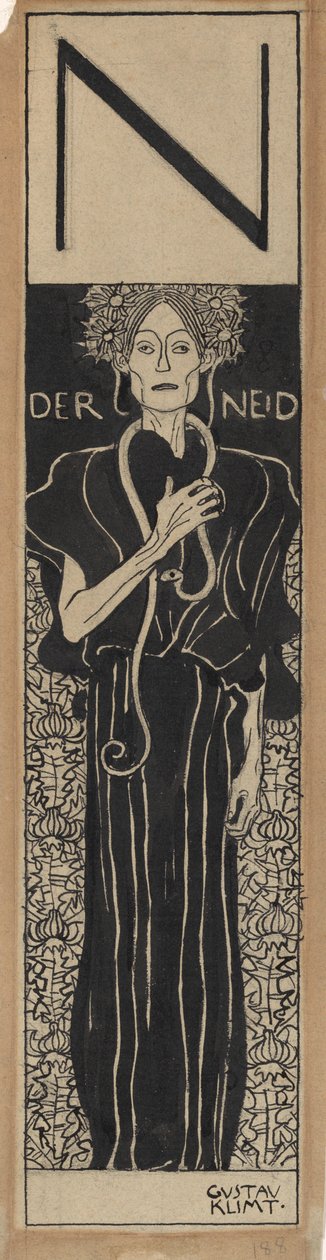 Avunden, 1898. av Gustav Klimt