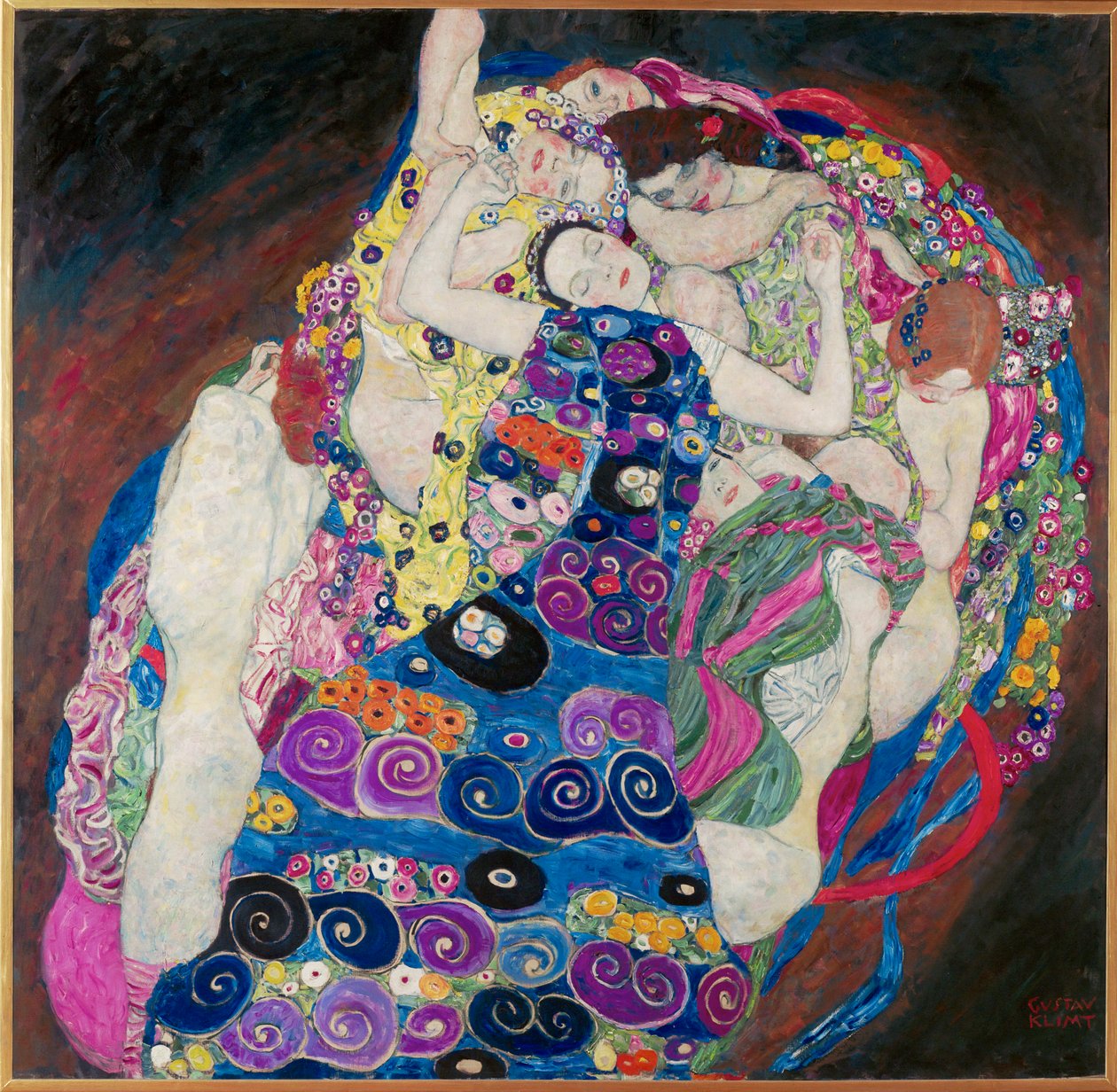 Jungfrun av Gustav Klimt