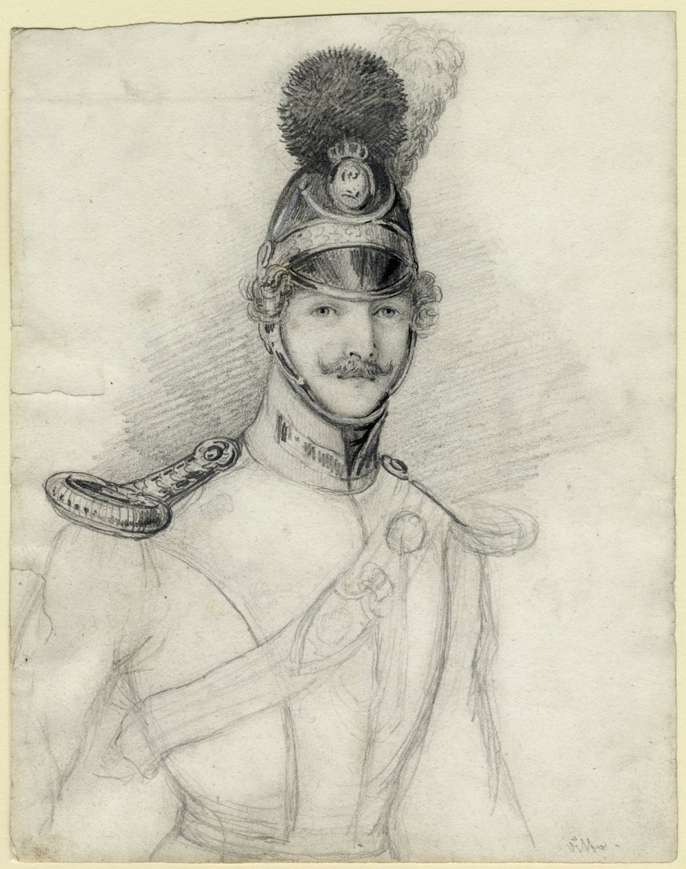 Otto I 1815-1867, kung av Grekland, ca 1835 av Gustav Kraus