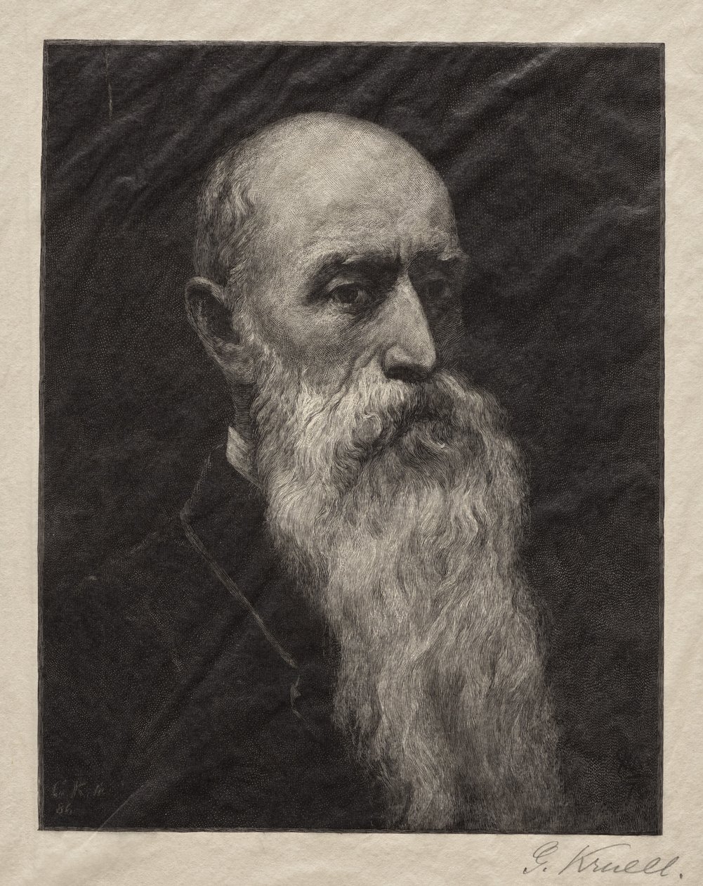William Morris Hunt av Gustav Kruell