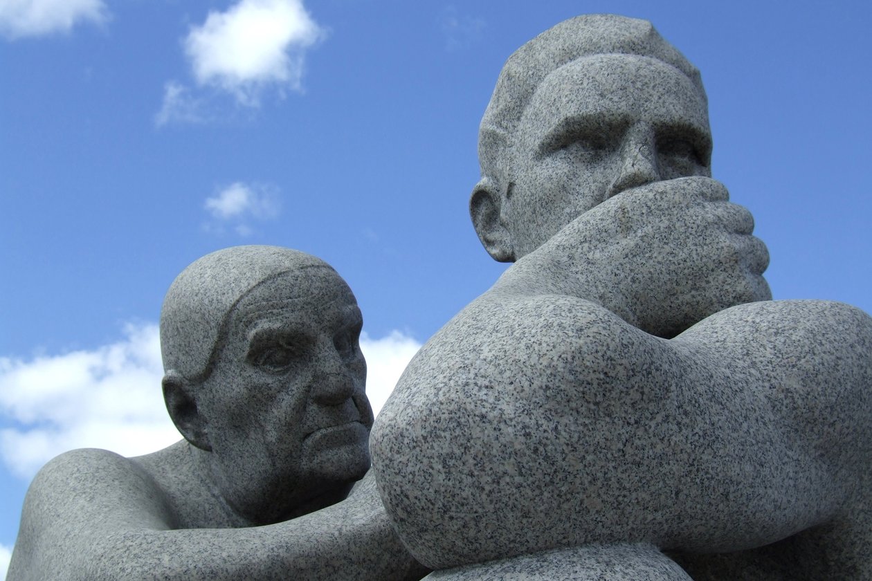Vigeland skulpturpark, Oslo, Norge, 2006 (foto) av Gustav Vigeland