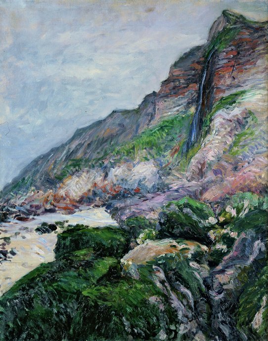 Cliffs in Normandy av Gustave Caillebotte