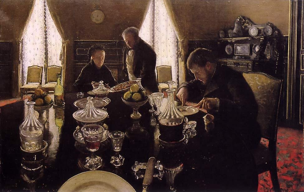 Le déjeuner av Gustave Caillebotte