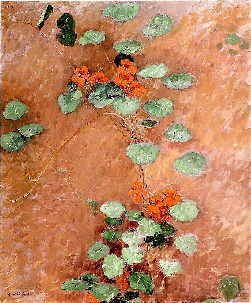 Nasturces av Gustave Caillebotte