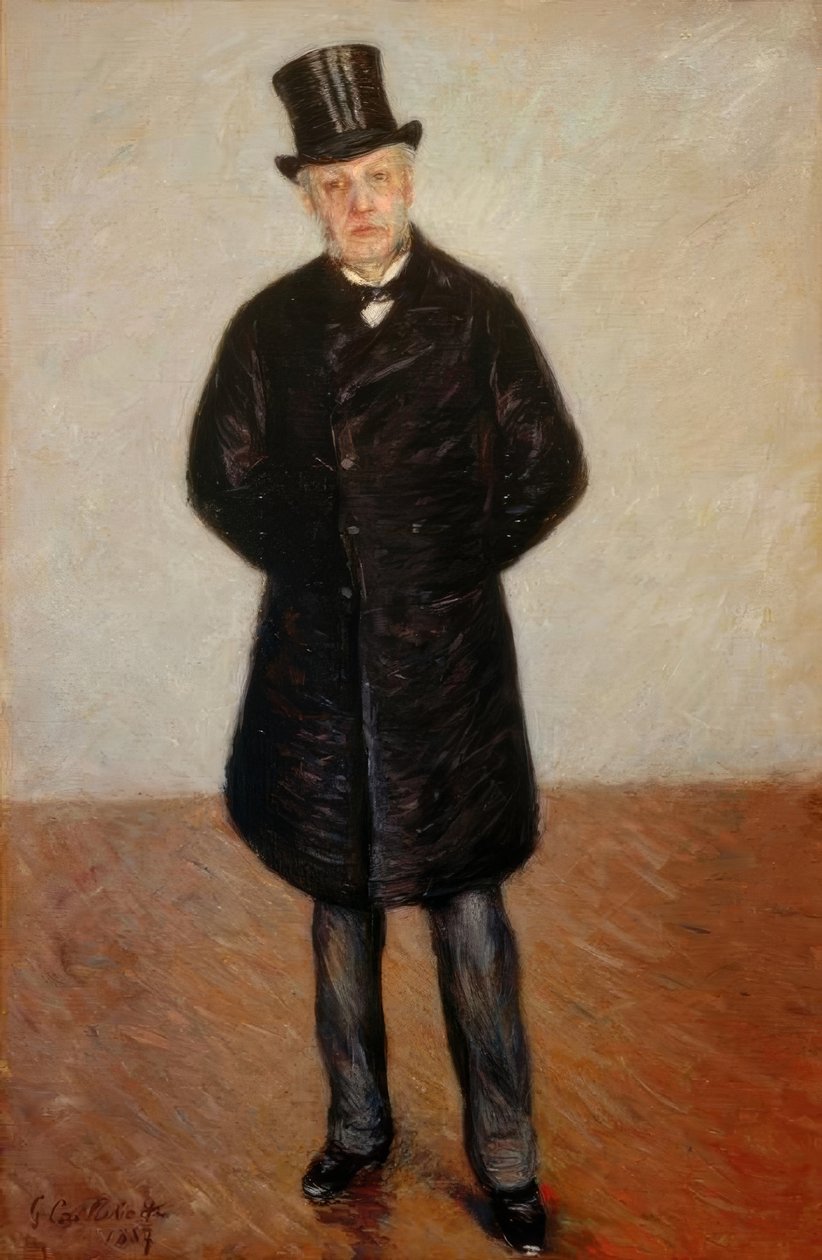 Porträtt av Jean Daurelle, även känd som Porträtt av en man av Gustave Caillebotte