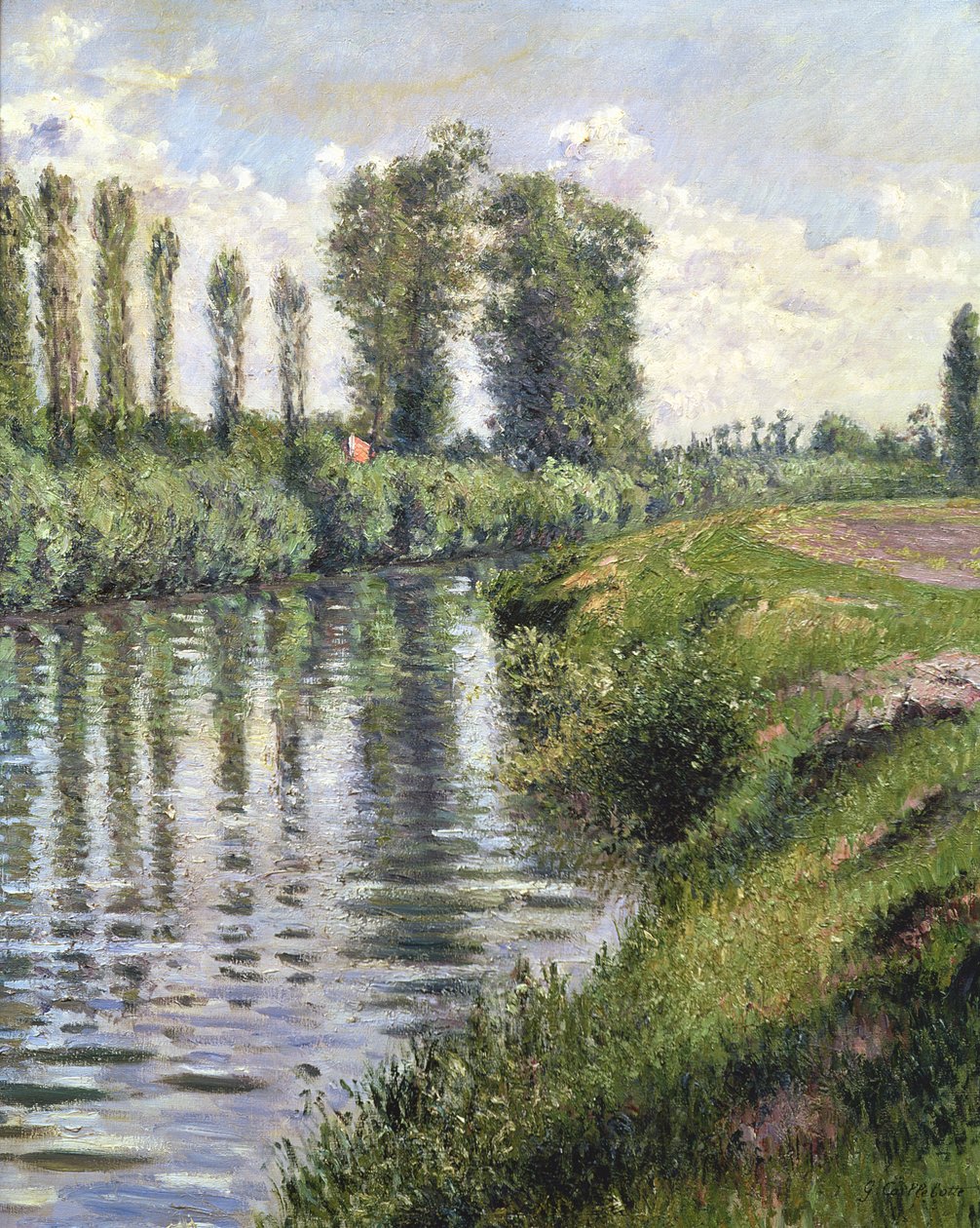 Liten gren av Seine vid Argenteuil av Gustave Caillebotte
