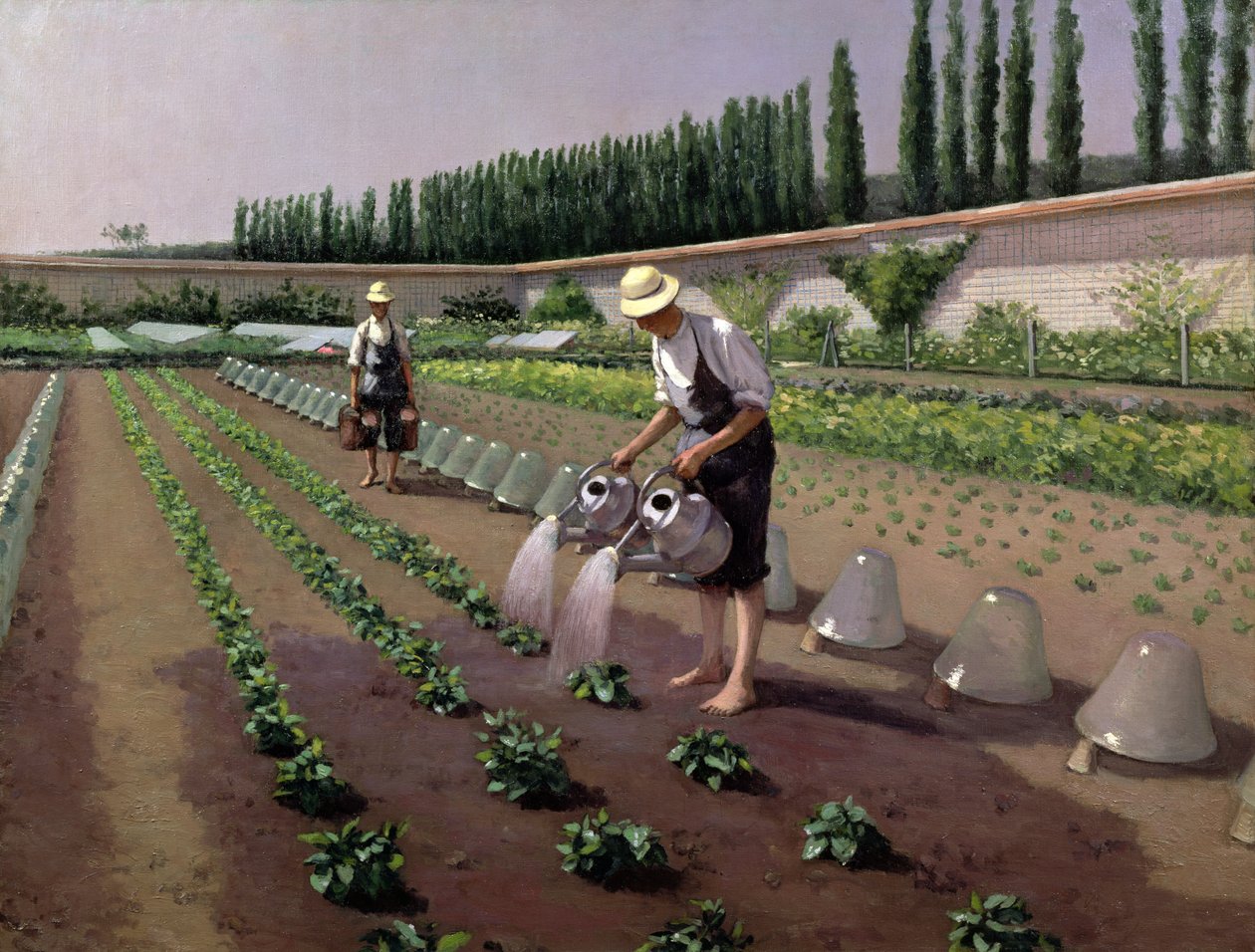 Trädgårdsmästarna av Gustave Caillebotte