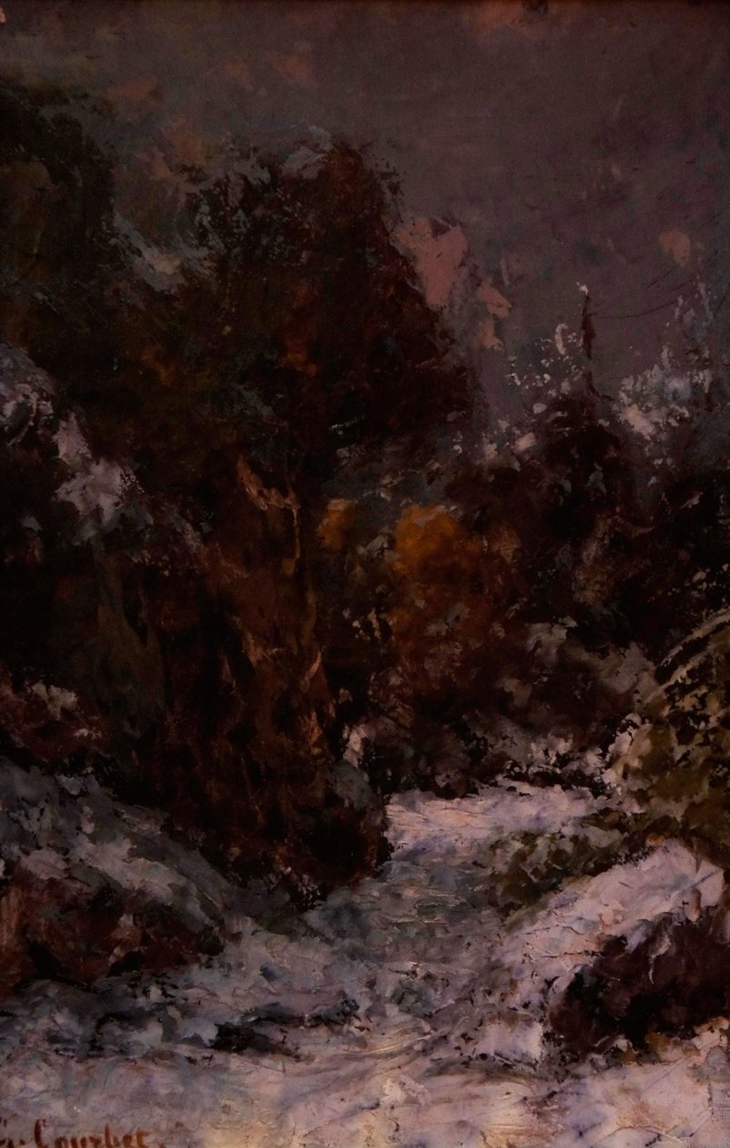Leg Mielle-Cailloux  av Gustave Courbet
