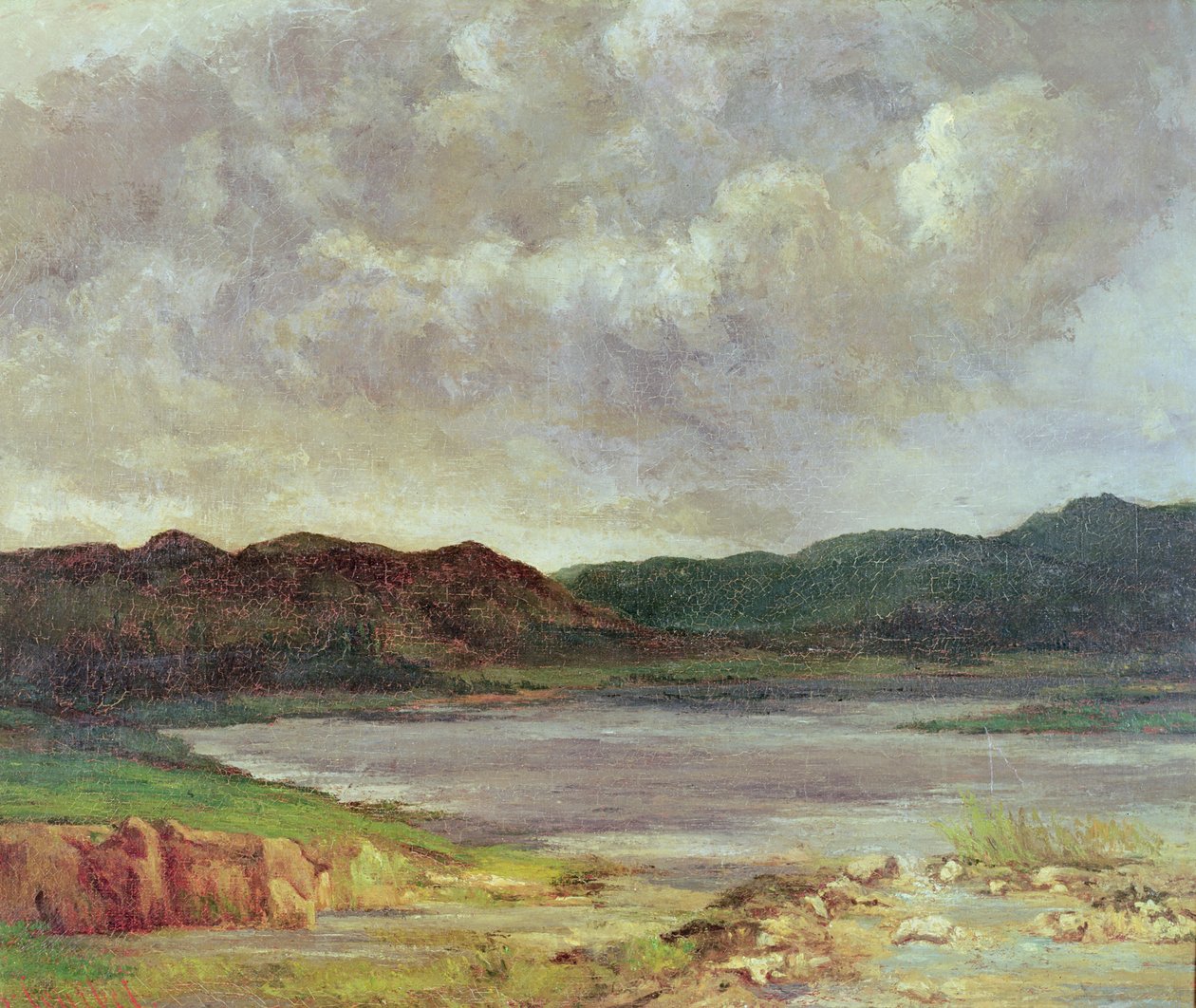 Ziwa Nyeusi, 1872 av Gustave Courbet