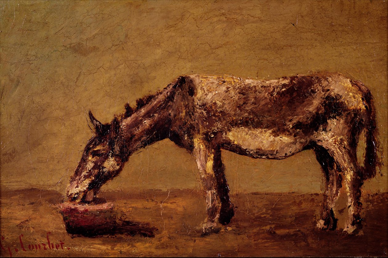 Åsnan av Gustave Courbet