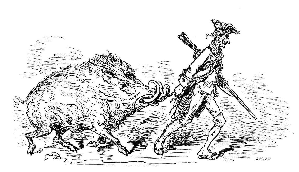 Baron von Münchhausen av Gustave Dore