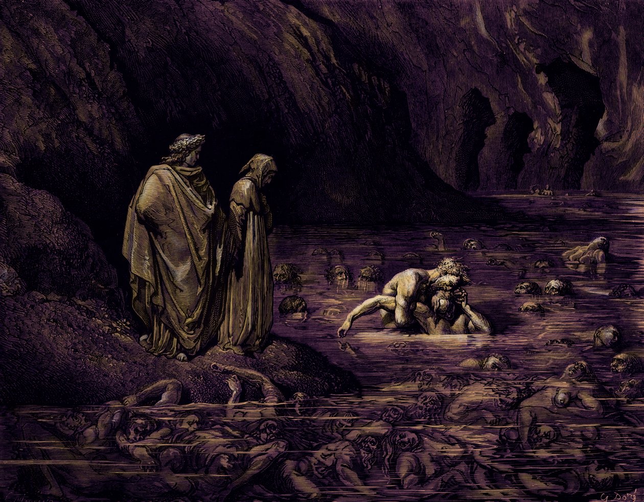 Dante Alighieri Den gudomliga av Gustave Dore