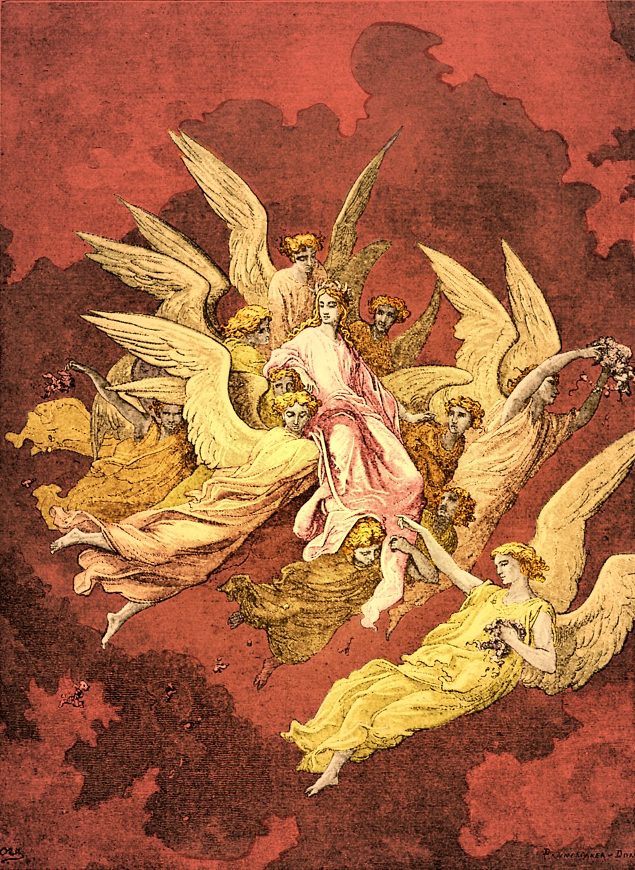 Dantes skärselden av Gustave Dore