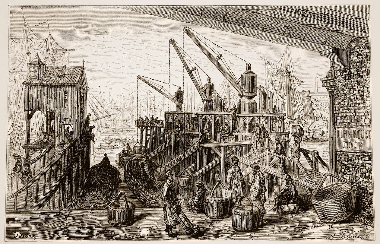 Limehouse Dock, från 