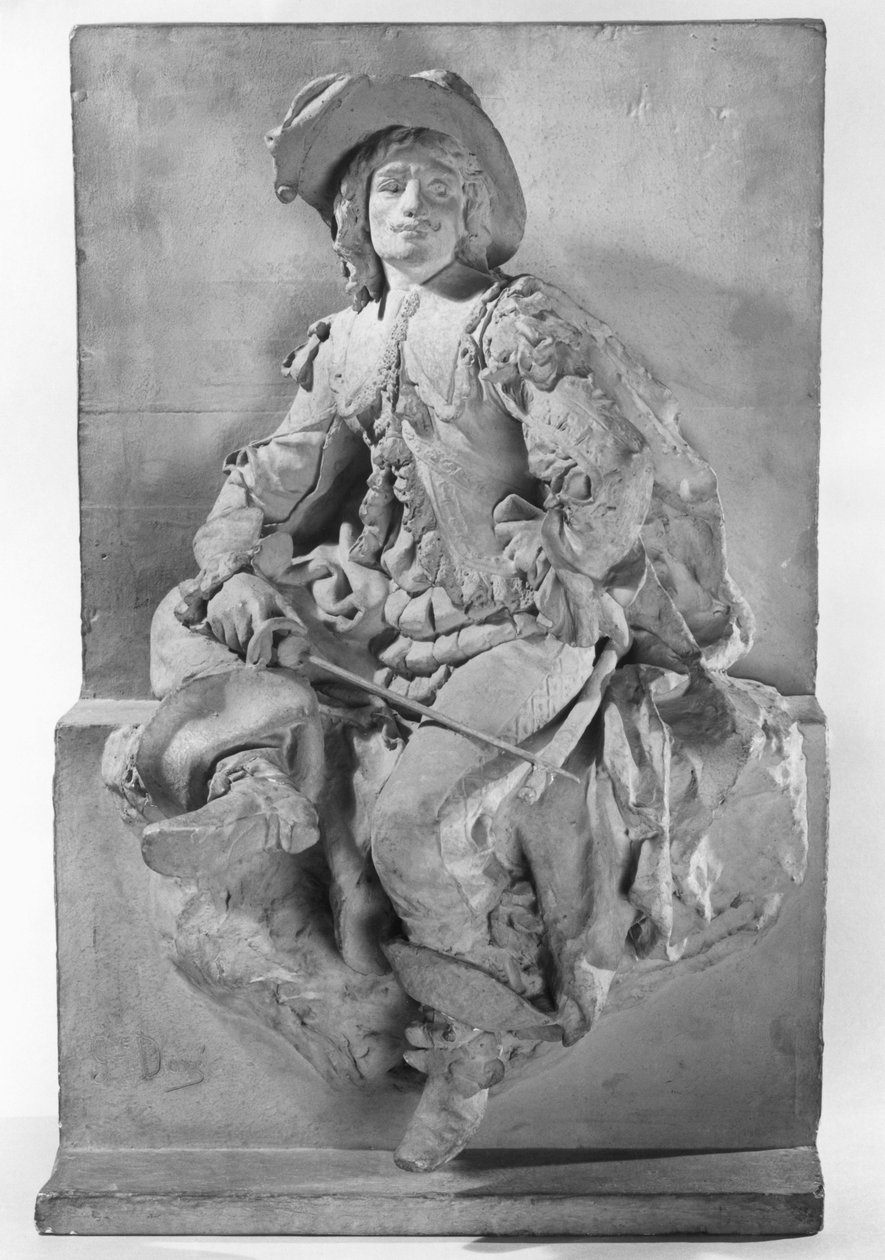 Modell till monumentet för Alexandre Dumas Pere, d
