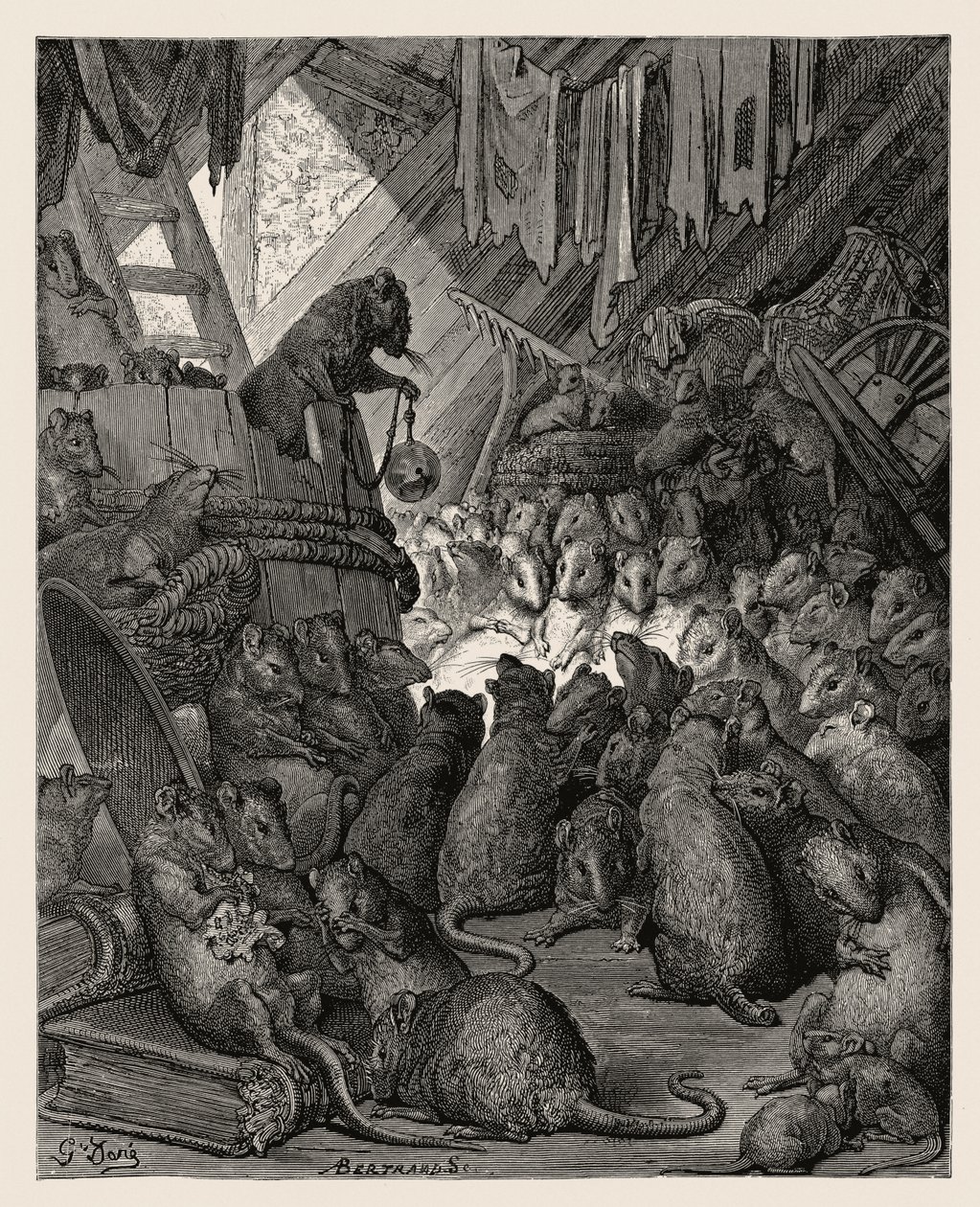 Scan of a Gustave Doré engraving av Gustave Dore