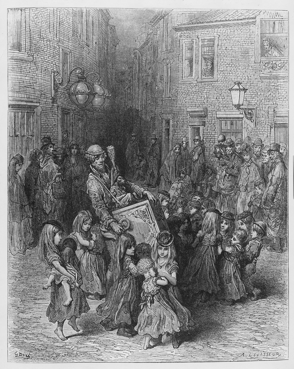 The Organ in the Court, illustration från 