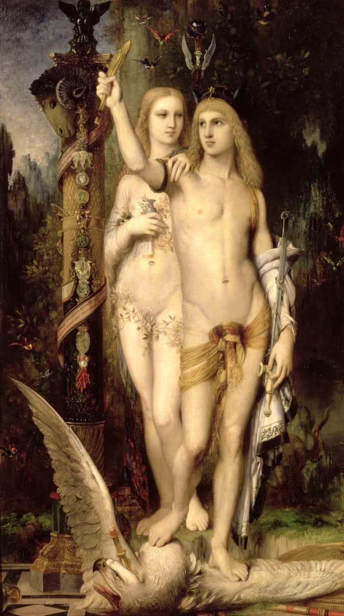 Jason, eller Jason och Medea, 1865 av Gustave Moreau