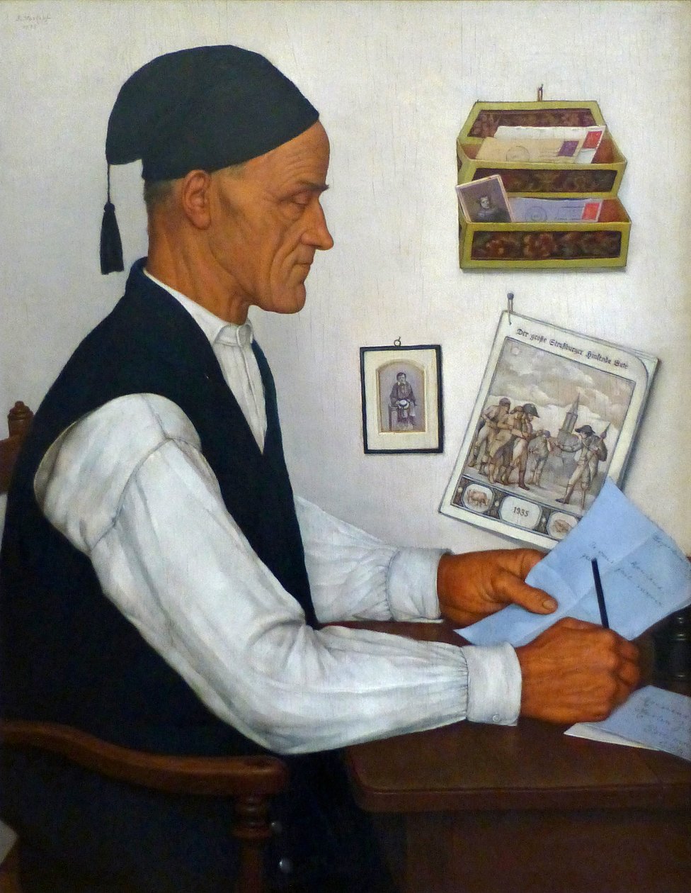  Le Messager boiteux, 1935 av Gustave Stoskopf