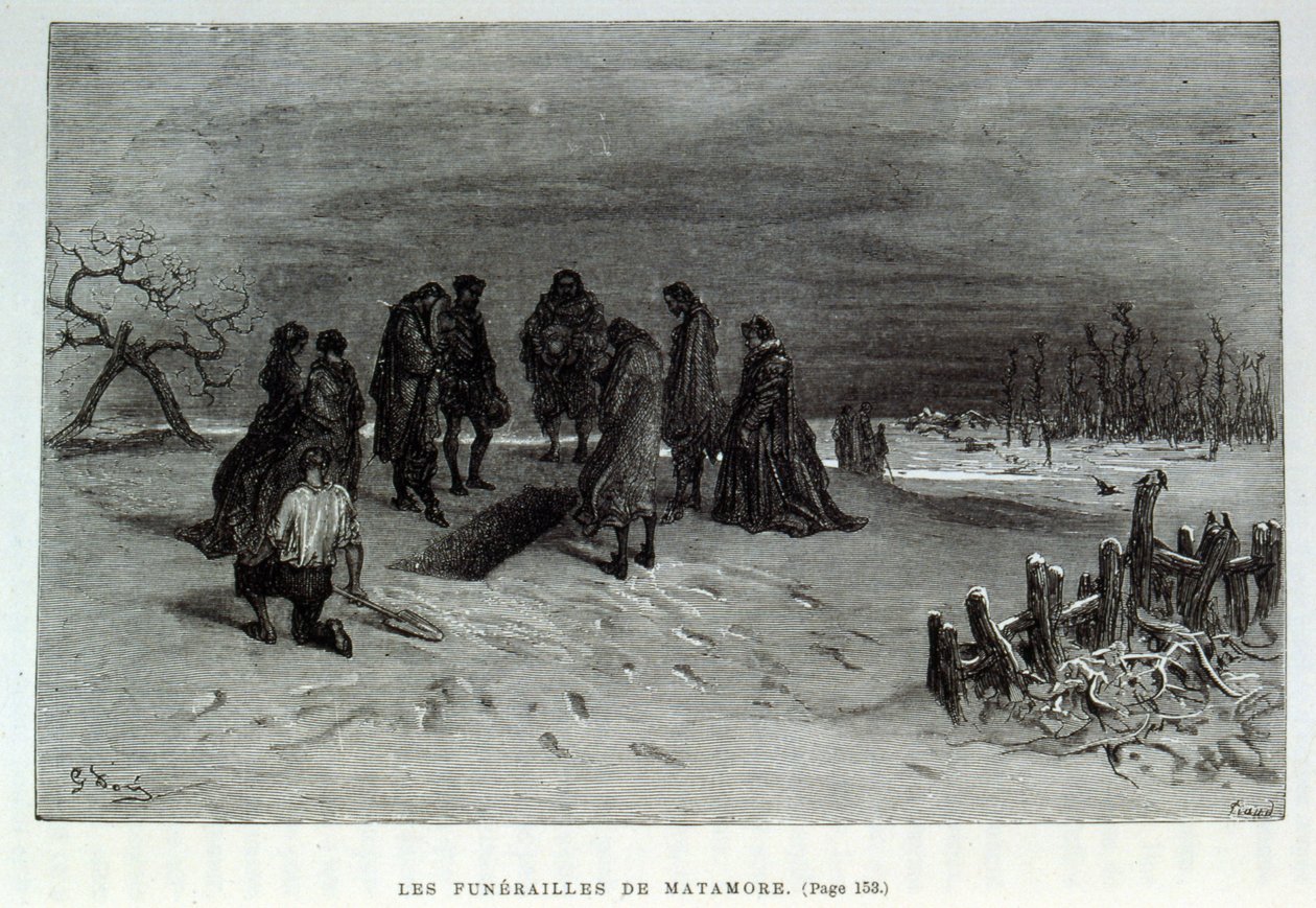 Illustration som visar "Captain Fracasse" en karaktär av commedia dell