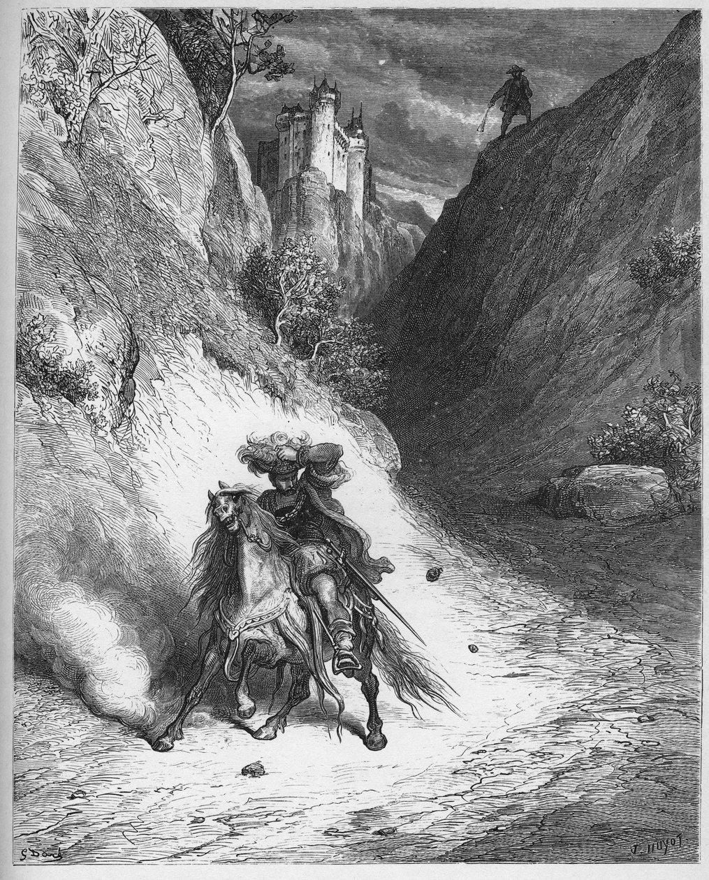 Le Lion et le Moucheron - lejonet och myggen - från 