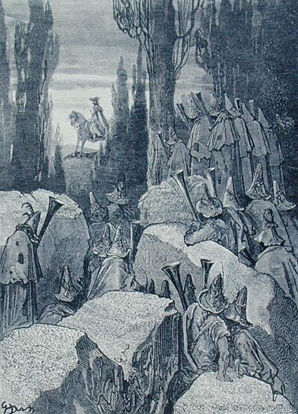 Munchausen Among the Brigands, från 