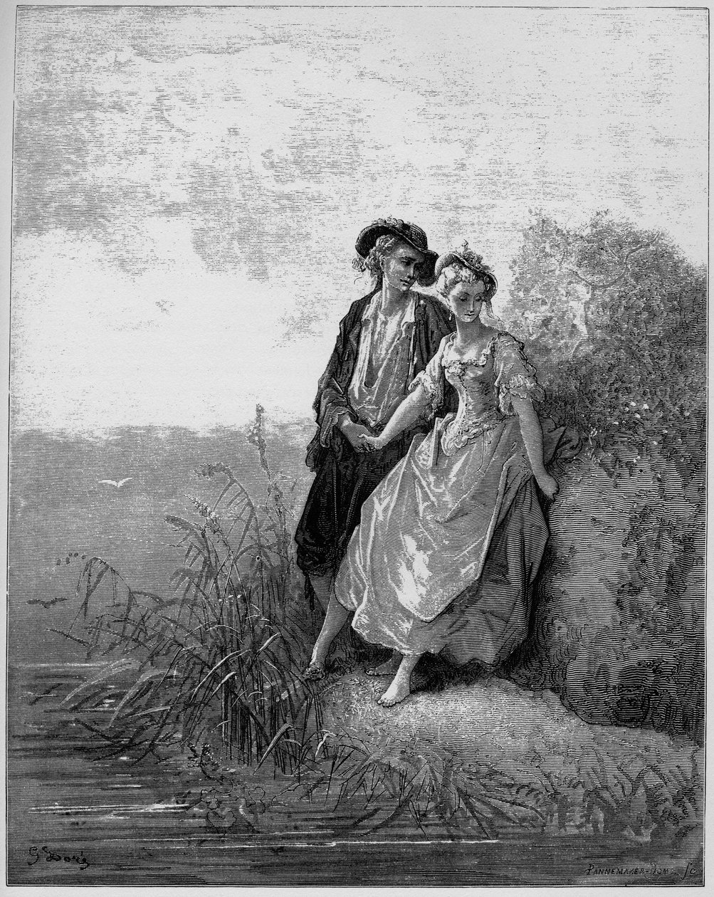 Tircis et Amarante - Tircis och Amaranth - (Herden och herdinnan) - från 