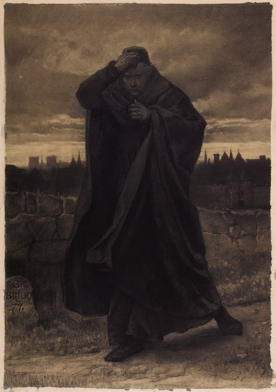 Claude Frollo. av Gustave Brion