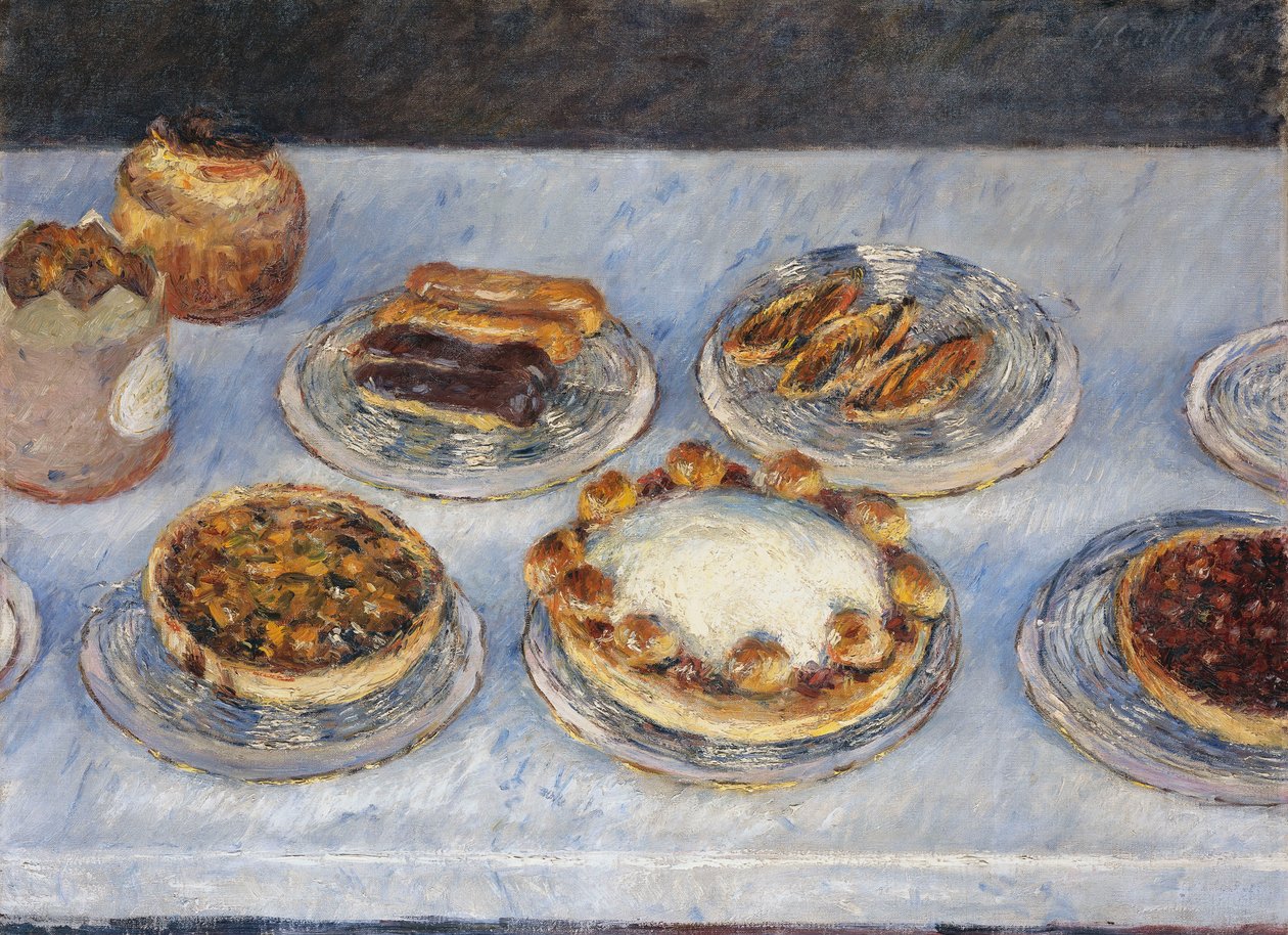 Kakor, 1881 av Gustave Caillebotte