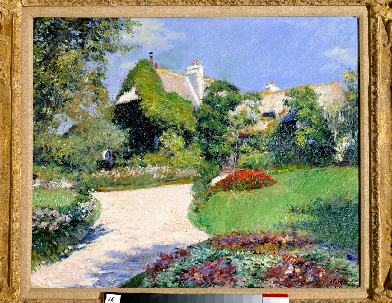 Stugan, Trouville av Gustave Caillebotte