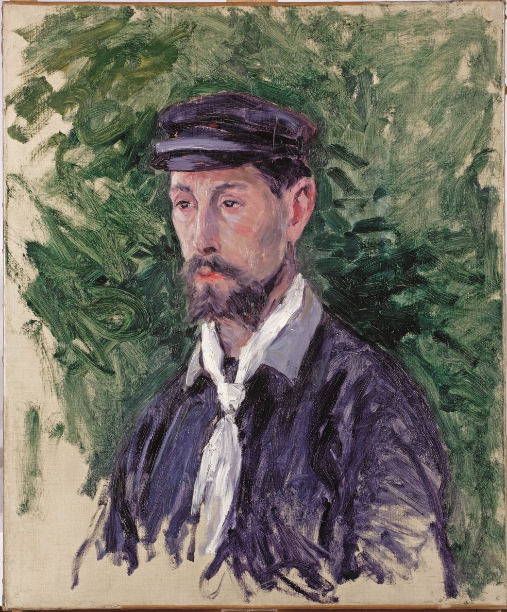 Porträtt av Eugène Lamy av Gustave Caillebotte